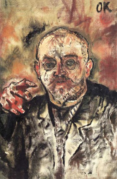 Oskar Kokoschka, Paul Scheerbart, 1910