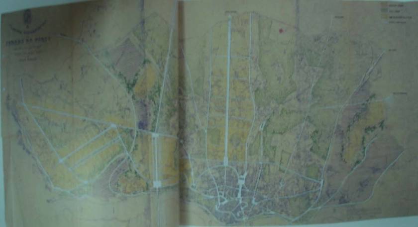 Τοπογραφικό σχέδιο Οπόρτο 1937 (Muzio & Piacentini)