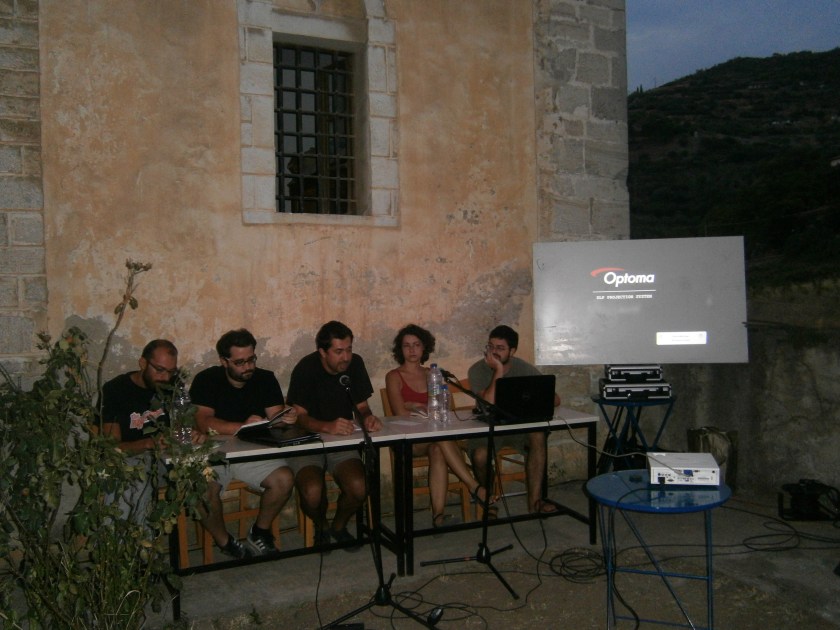 Από την εκδήλωση για τα νέα συλλογικά εγχειρήματα: CPD, Platforma και Beforelight.