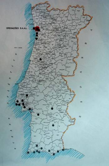 Πρόγραμμα S.A.A.L. Σε ποιές περιοχές της Πορτογαλίας πραγματοποιήθηκε