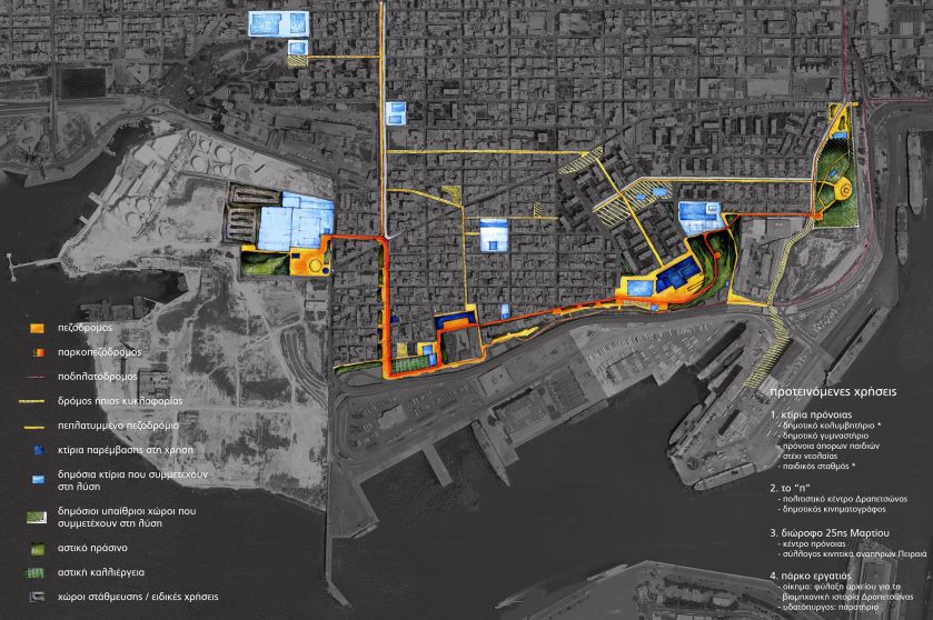 Εικόνα 4: Γενική διάταξη σχεδίου - masterplan