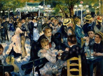 23. Auguste Renoir, Bal du moulin de la Galette, 1876, Musée d'Orsay.