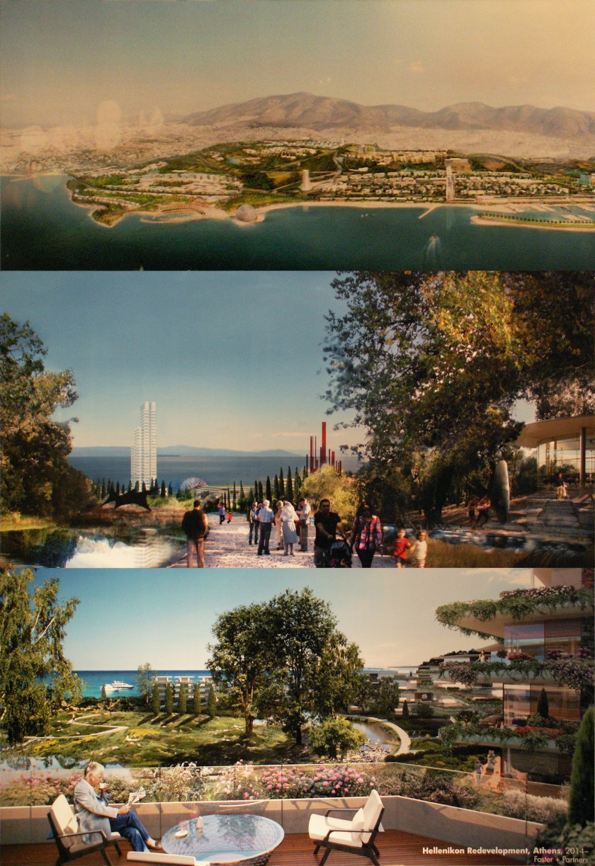 Η παρουσίαση της πρότασης για την έκταση του Ελληνικού.  Η πολιτική διαμάχη που επικρατεί για το συγκεκριμένο project μάλλον δεν παρουσιάζεται... 