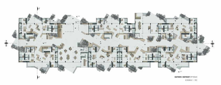 Κάτοψη Ισογείου (Optimum)